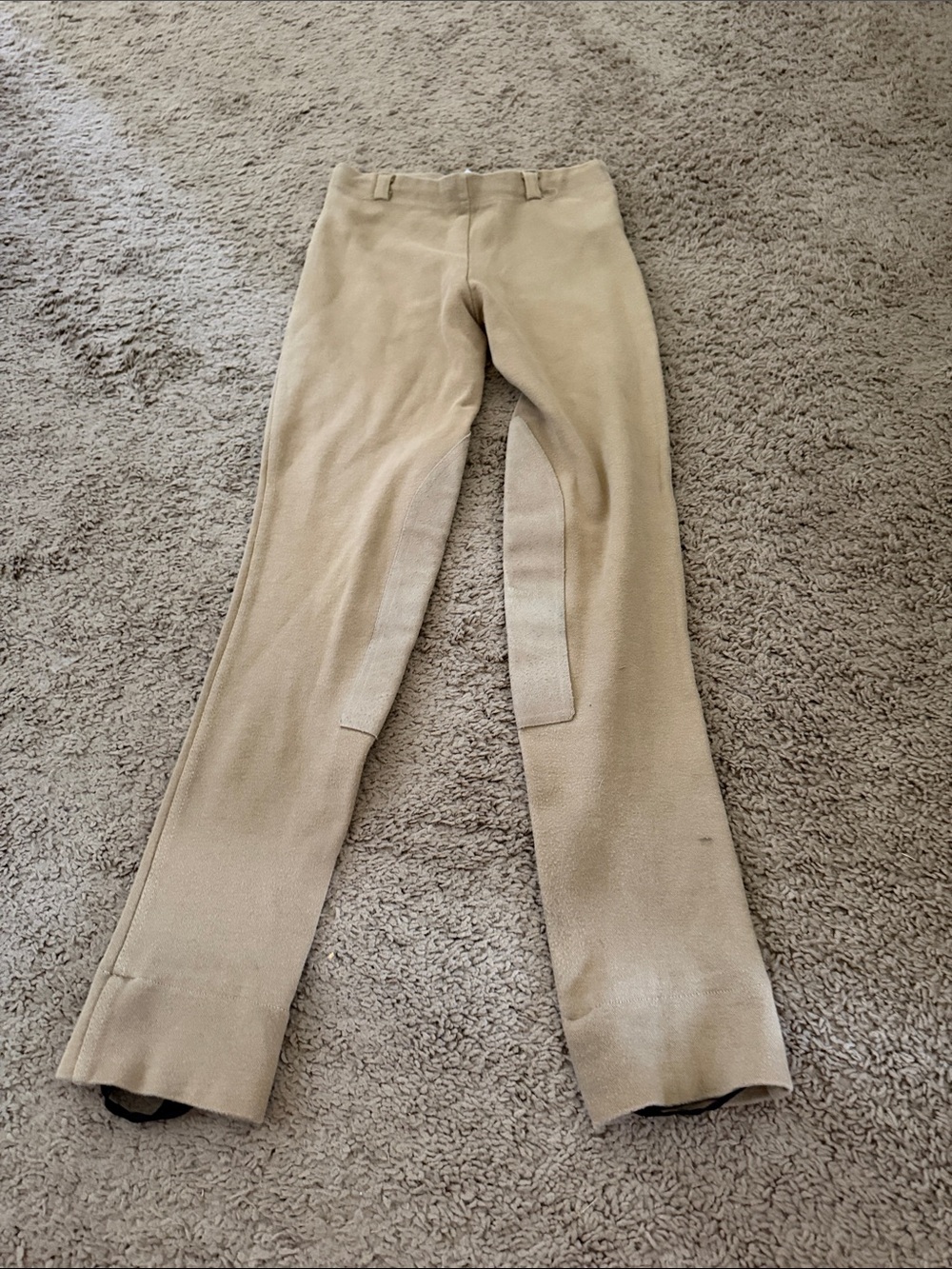 Beige Equestrian Breeches size 14